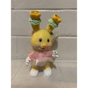 Vintage 1995 Tomy TEA BUNNIES Buttercup Honey Bunny + Ballet‎ Recital Dress